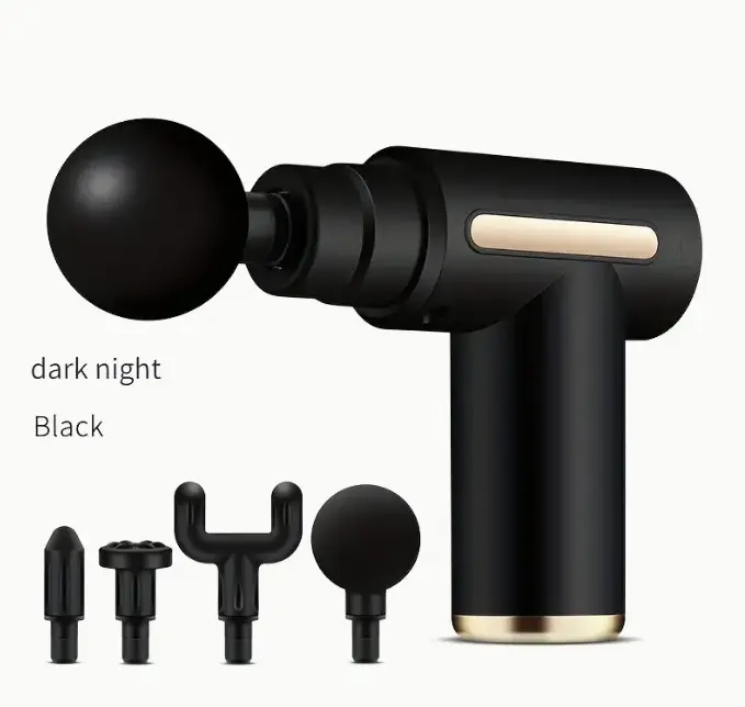 black massage gun