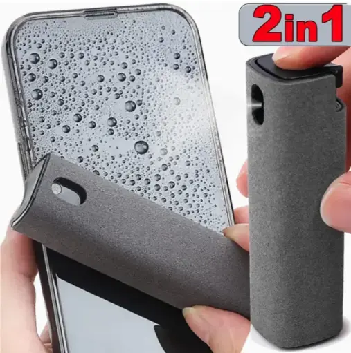 2-in 1 phone screen cleaner